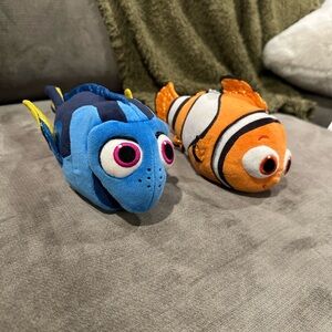 Ty Finding Nemo Dory and Nemo Plush Stuffed Animals